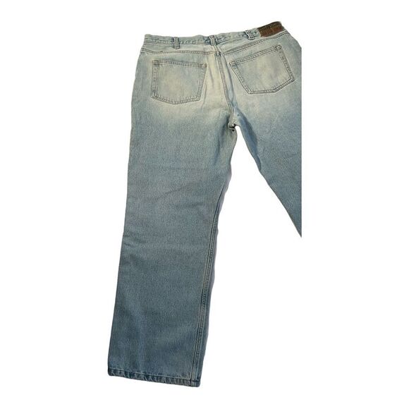 Steve & Barrys Men’s Size 40x32 Vintage Blue Relaxed Fit Red Star Denim jeans - Picture 9 of 14